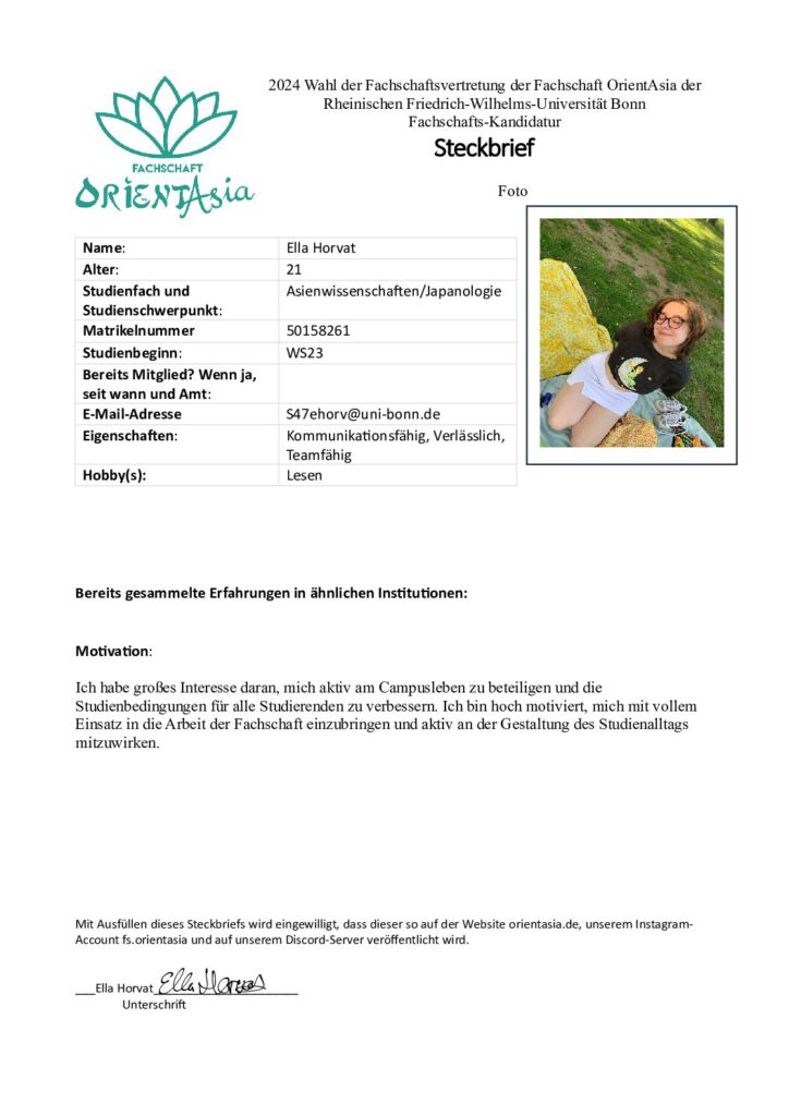 thumbnail of Ella Horvat – Steckbrief