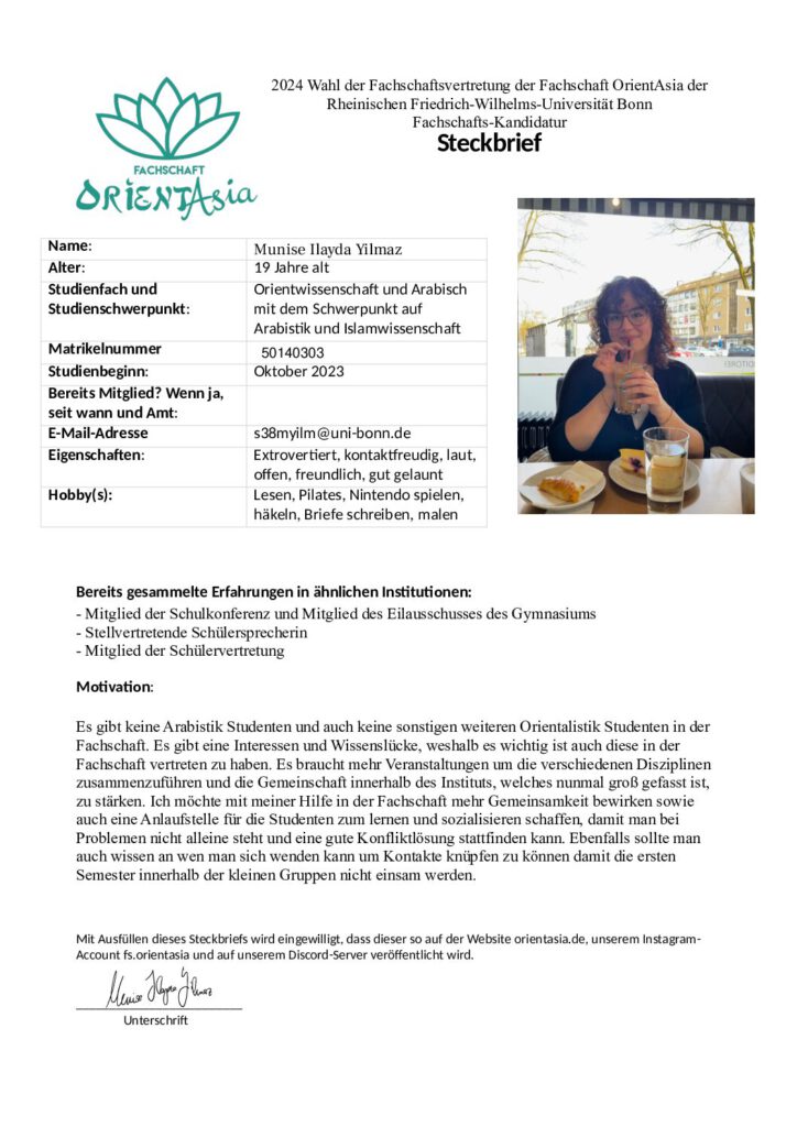 thumbnail of Munise Ilayda Yilmaz – Steckbrief