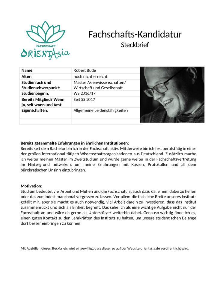 thumbnail of Wahlen Steckbrief Robert Bude
